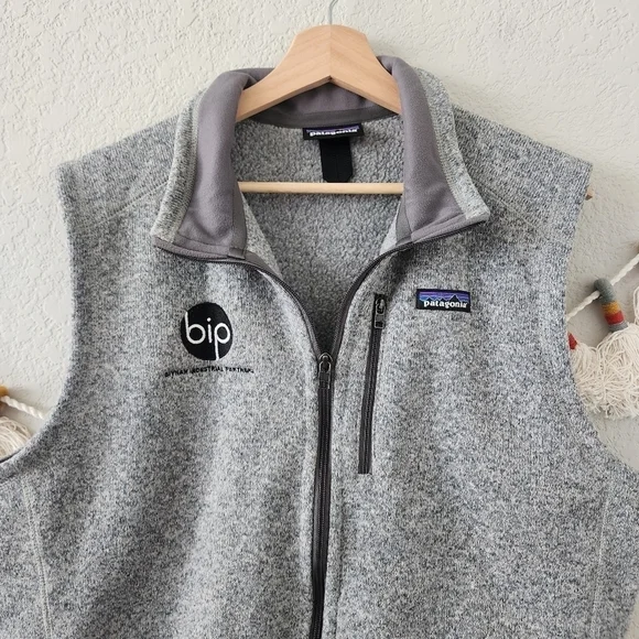 Patagonia Better Sweater Fleece Vest Stonewash Outdoor Full Zip Casual Mens L - Picture 6 of 12